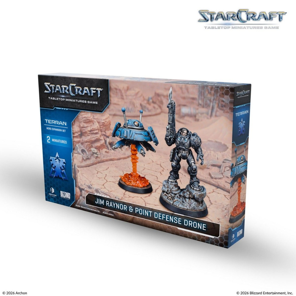 StarCraft: Jim Raynor (Raynor's Raiders) - Terran - Hero Expansion Set 1