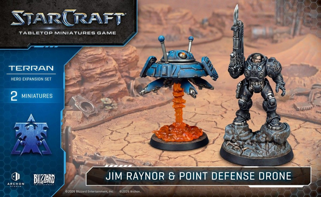 StarCraft: Jim Raynor (Raynor's Raiders) - Terran - Hero Expansion Set 4