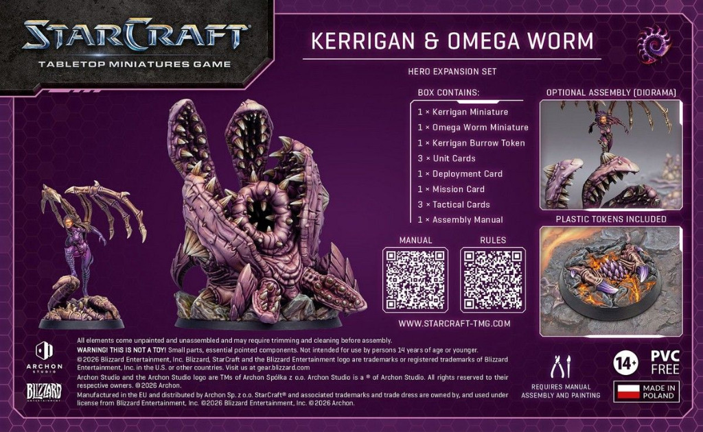 StarCraft: Kerrigan (Primal Kerrigan) - Zerg - Hero Expansion Set 7