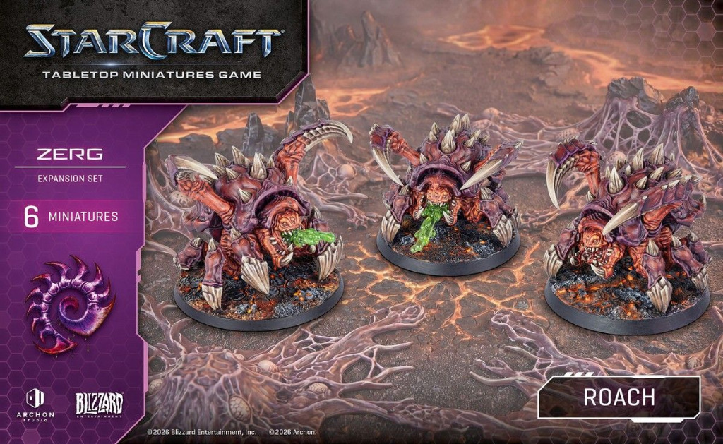 StarCraft: Roach - Zerg - Expansion Set 4