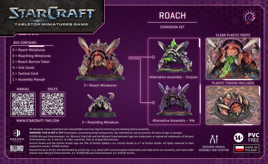 StarCraft: Roach - Zerg - Expansion Set 7