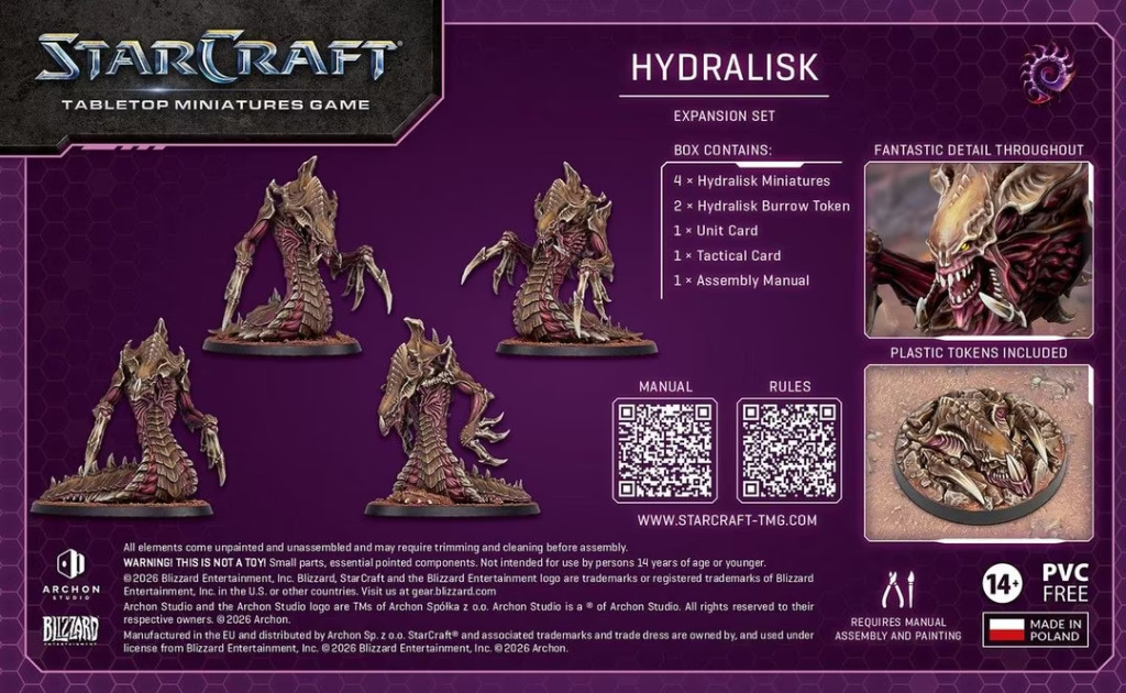 StarCraft: Hydralisk - Zerg - Expansion Set 6