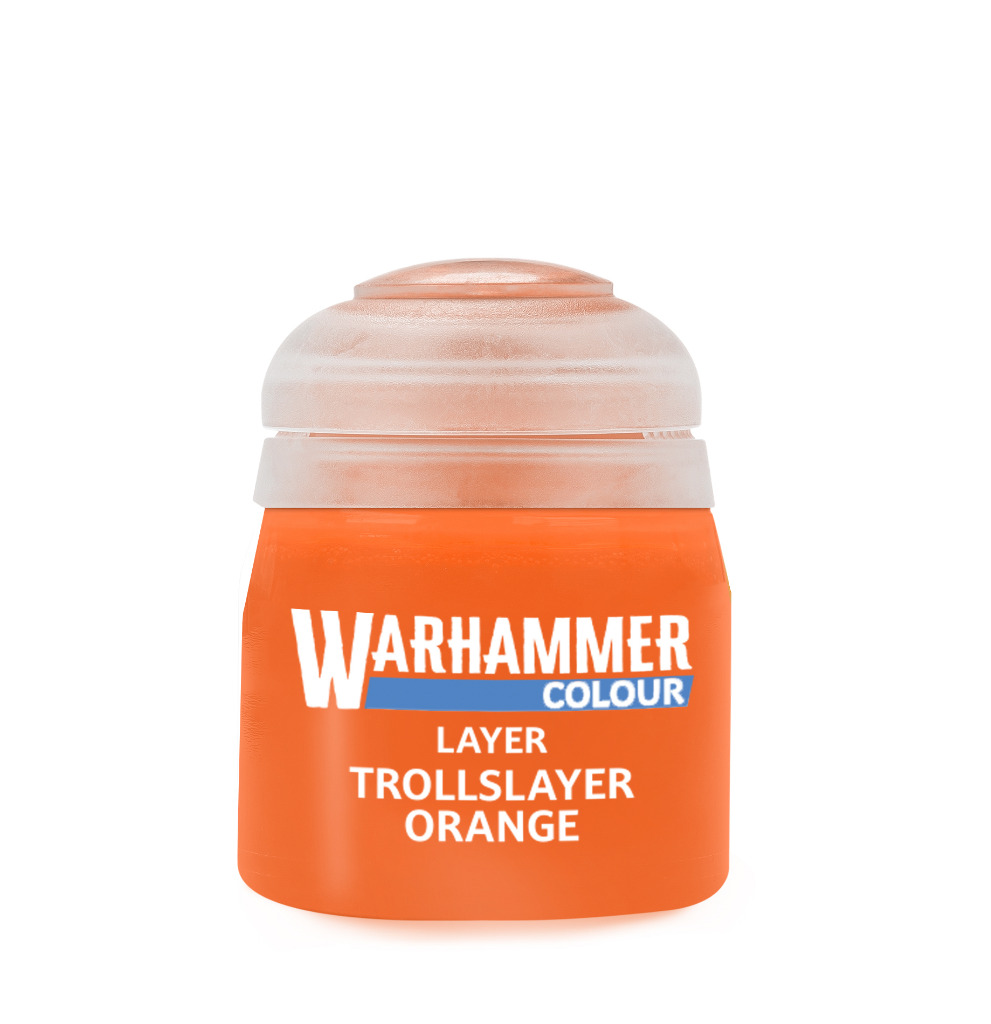 Warhammer Colour Layer: Troll Slayer Orange 12ml 1
