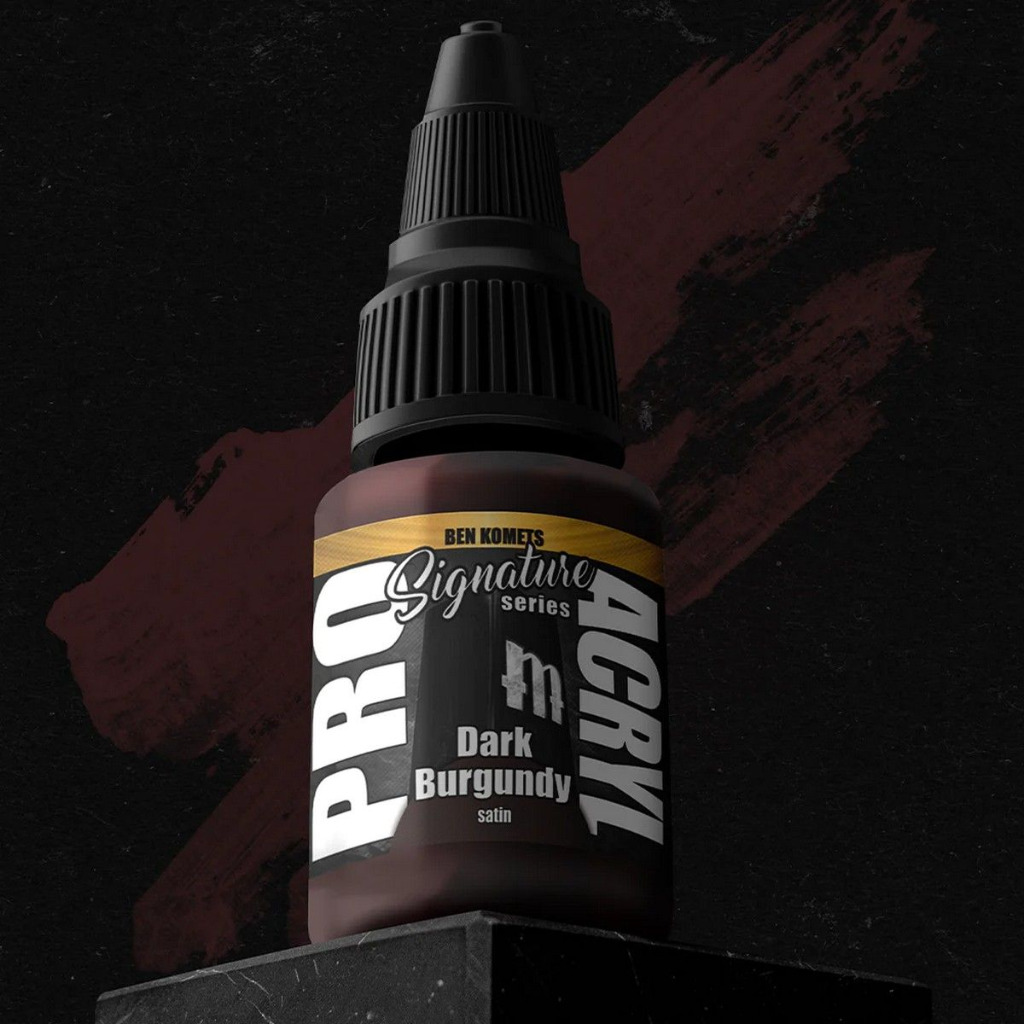 Pro Acryl Signature - Ben Komets - Dark Burgundy 22ml 1