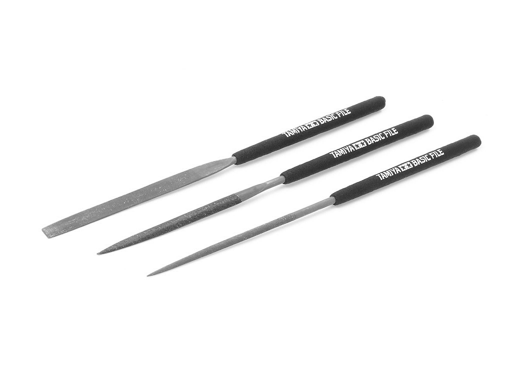 Tamiya - Basic File Set Smooth Double Cut 1