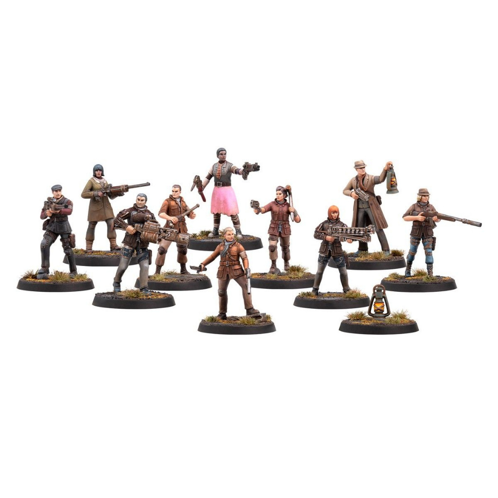 Fallout: Miniatures - Railroad: Core Box 1