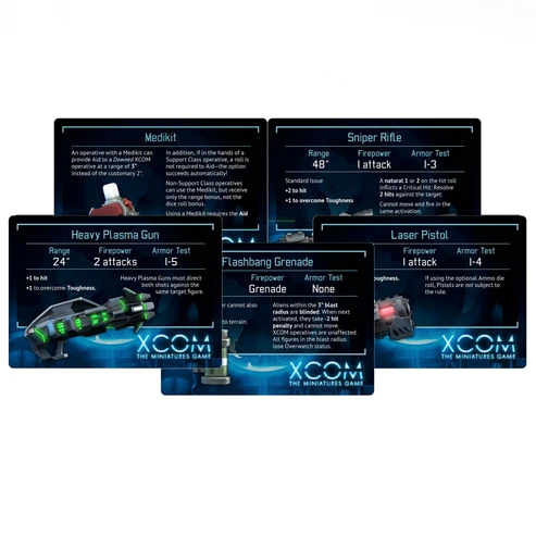 XCOM: The Miniatures Game - Card Pack 2