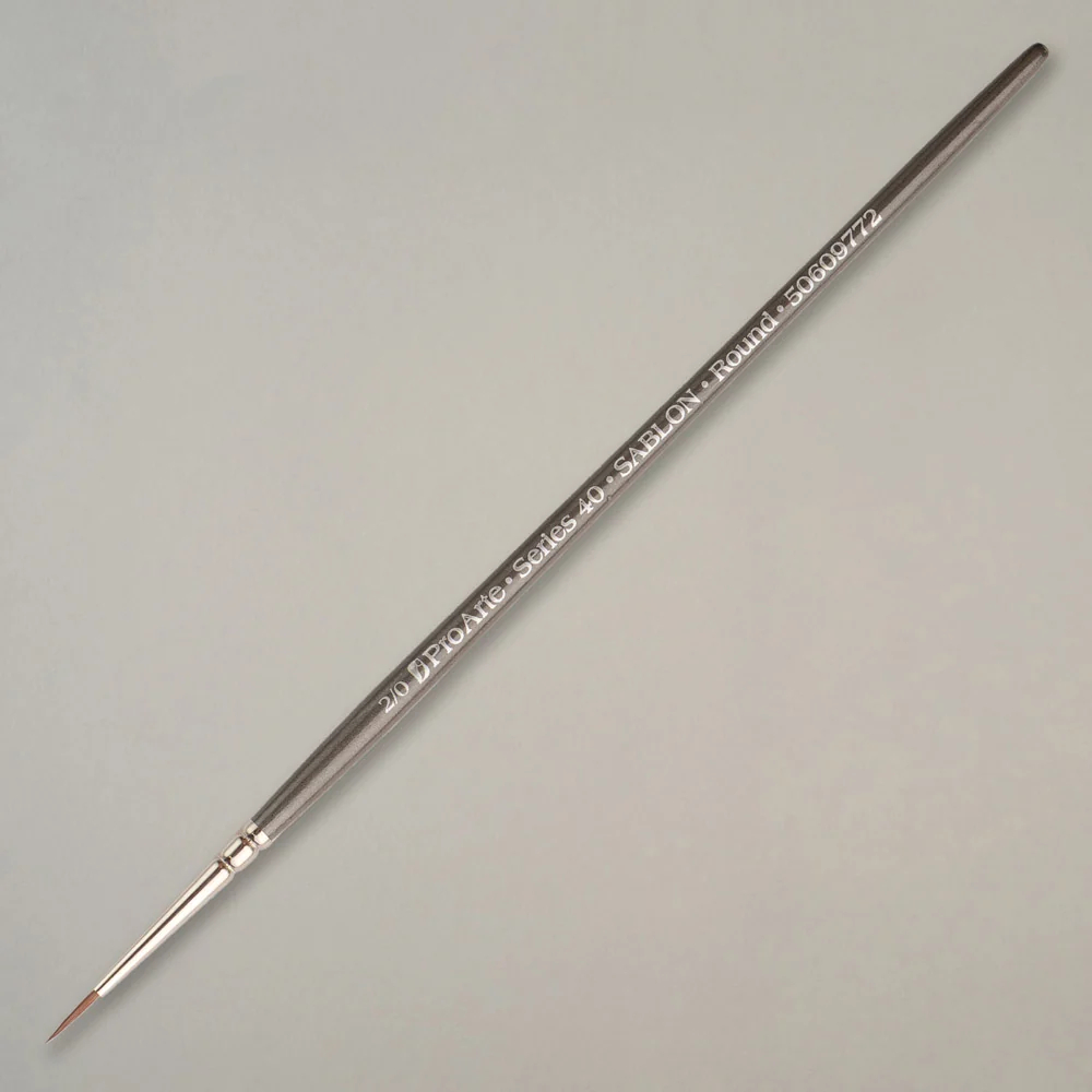 Pro Arte Sablon (Imitation Sable) Crafter Round Brush 00 1