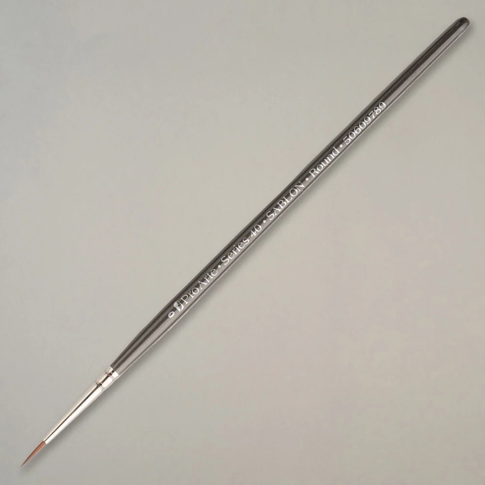 Pro Arte Sablon (Imitation Sable) Crafter Round Brush 0 1