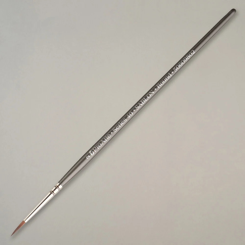Pro Arte Sablon (Imitation Sable) Crafter Round Brush 2 1