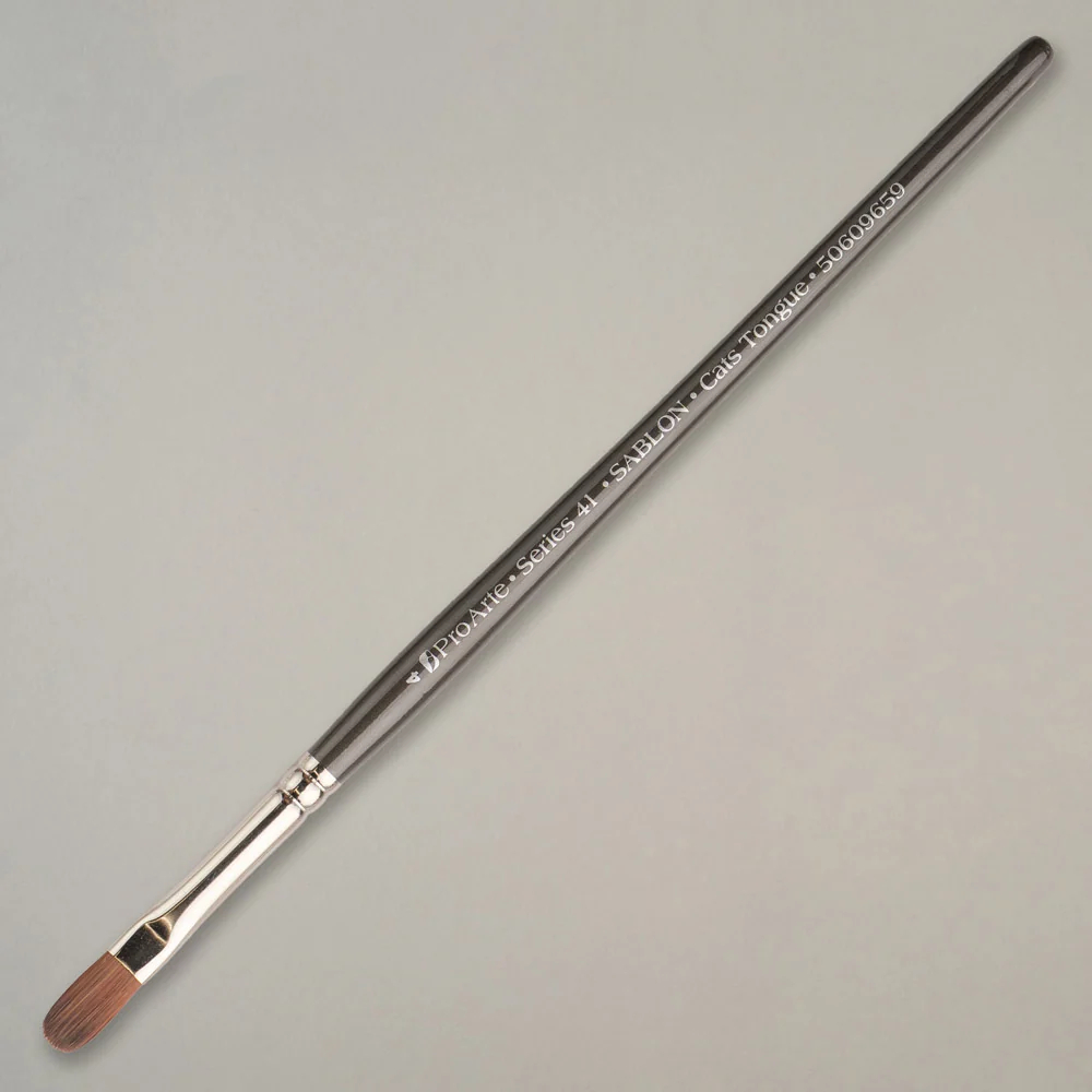 Pro Arte Sablon (Imitation Sable) Crafter Cat Tongue Brush 4 1
