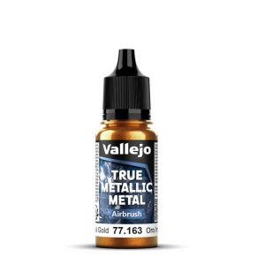 Vallejo True Metallic Metal: Imperial Gold - Airbrush - 18ml 1