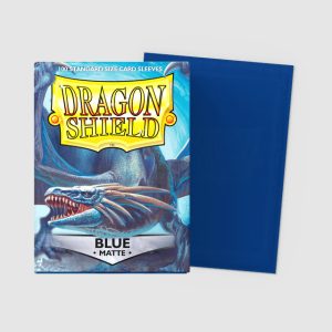 Dragon Shield Sleeves Matte Blue (100) 1