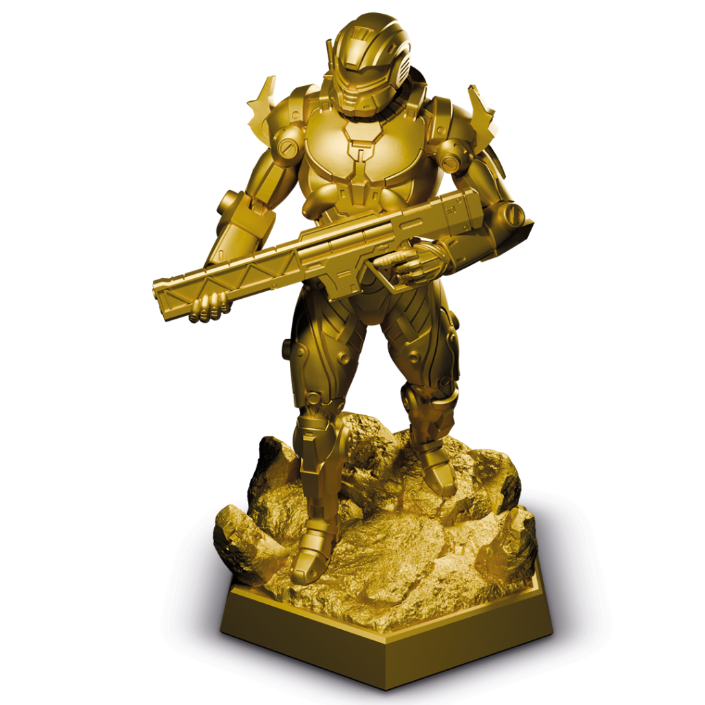 Colour Forge Spray: Gauntlet Gold (500ml) 2