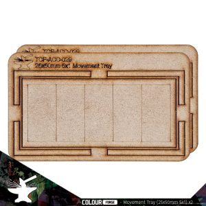 Movement Tray: 25x50mm (1x5) 1