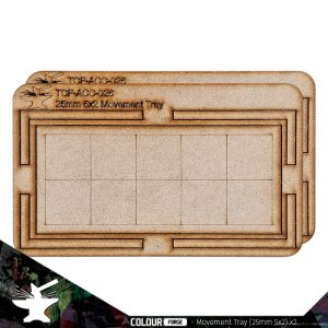Movement Tray: 25mm (2x5) 1