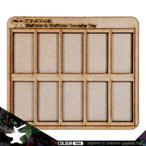 Movement Tray: Convert 25x50mm to 30x60mm (2x5) 1