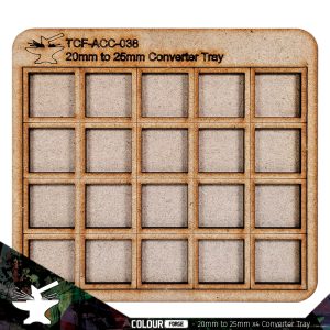 Movement Tray: Convert 20mm to 25mm (4x5) 1
