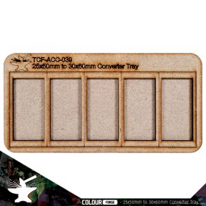 Movement Tray: Convert 25x50mm to 30x60mm (1x5) 1