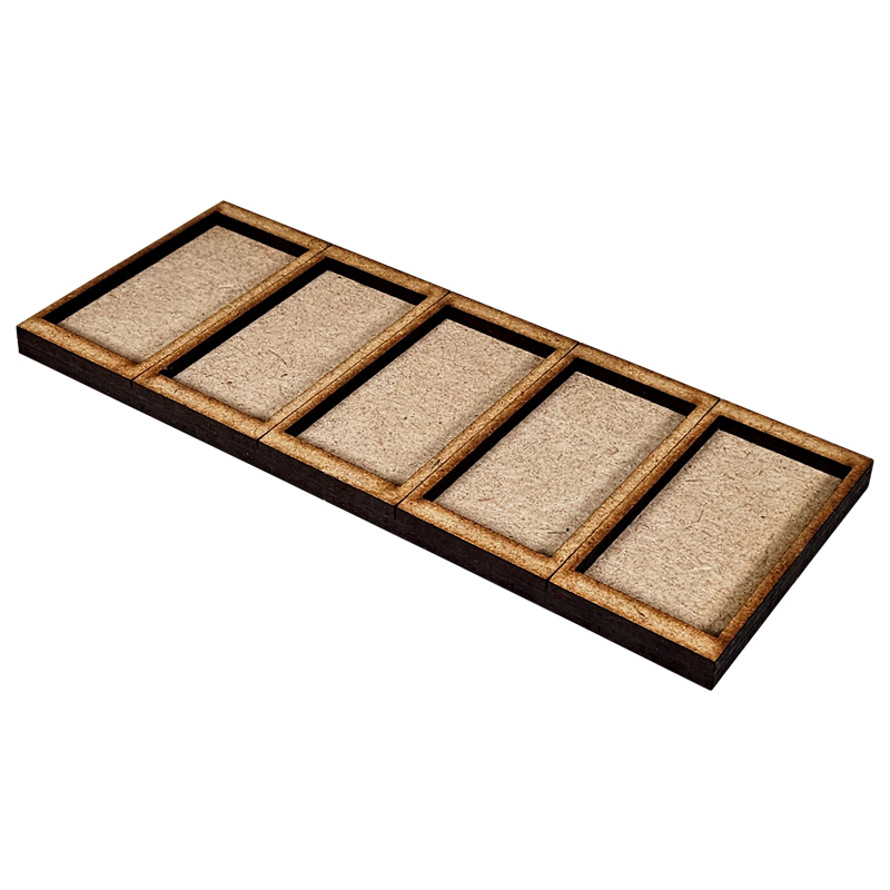 Movement Tray: Convert 25x50mm to 30x60mm (1x5) 2