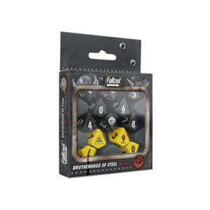 Fallout: Factions - Dice Set: Brotherhood of Steel 1