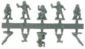 British 8th Army Mortar platoon sprue 1