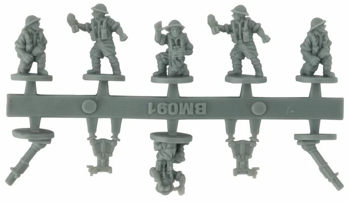 British 8th Army Mortar platoon sprue 1