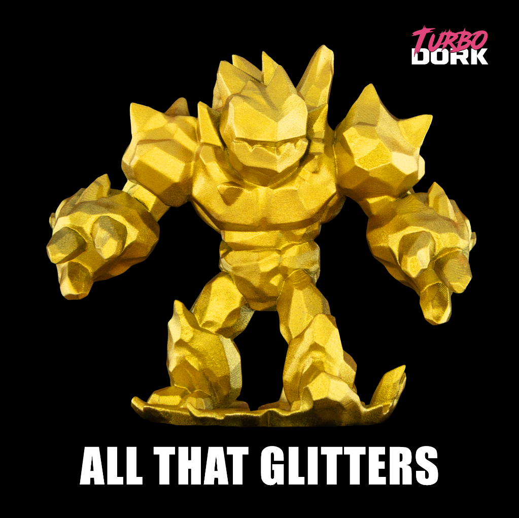 Turbo Dork: All That Glitters Metallic Acrylic Paint 22ml Bottle 2