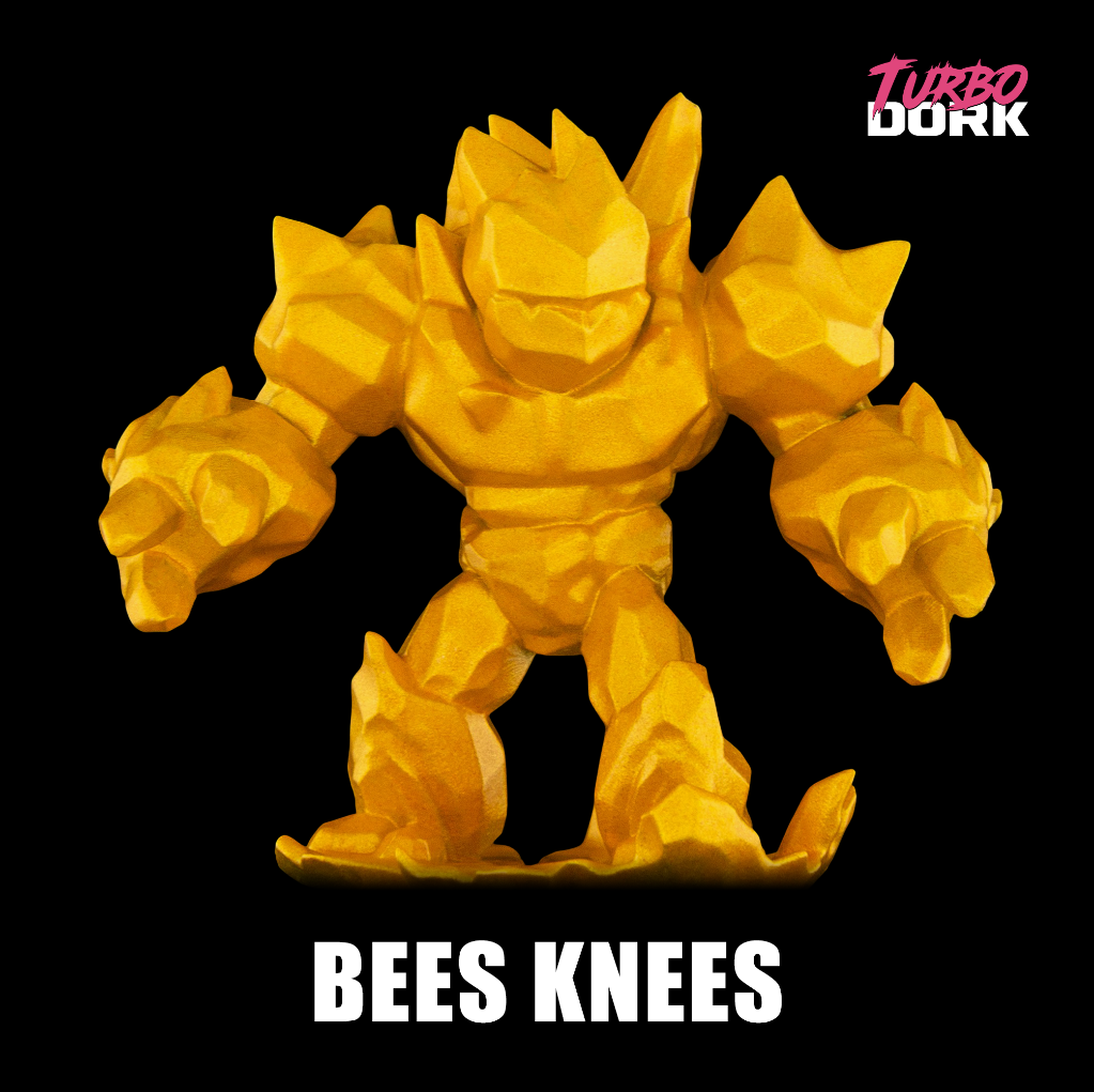 Turbo Dork: Bees Knees Metallic Acrylic Paint 22ml Bottle 2