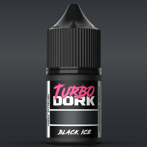 Turbo Dork: Black ICE Metallic Acrylic Paint 22ml Bottle 1