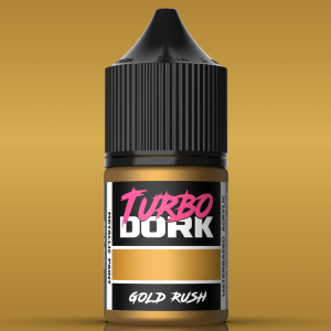 Turbo Dork: Gold Rush Metallic Acrylic Paint 22ml Bottle 1