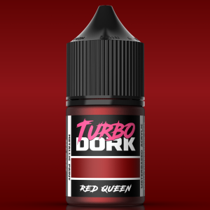 Turbo Dork: Red Queen Metallic Acrylic Paint 22ml Bottle 1