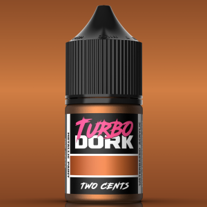 Turbo Dork: Two Cents Metallic Acrylic Paint 22ml Bottle 1