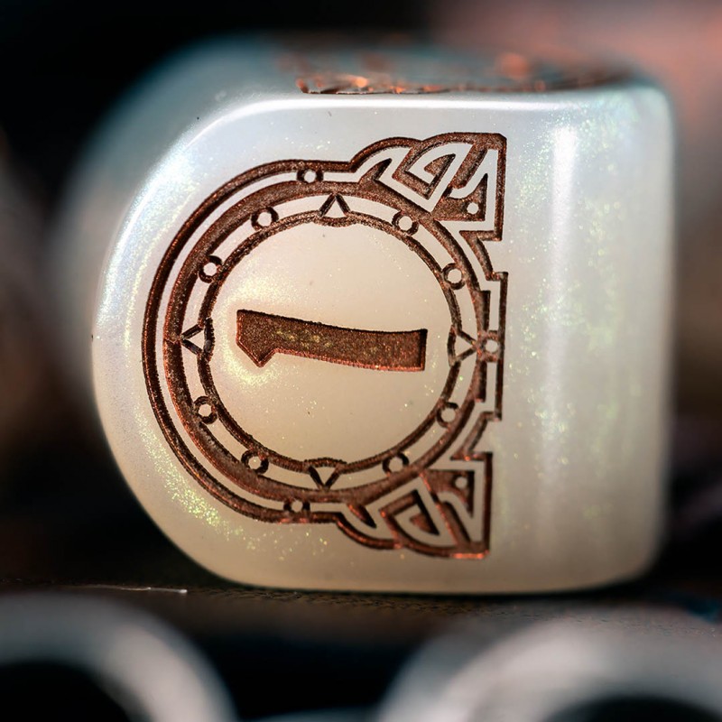 Viking Modern Dice Set: Niflheim 5