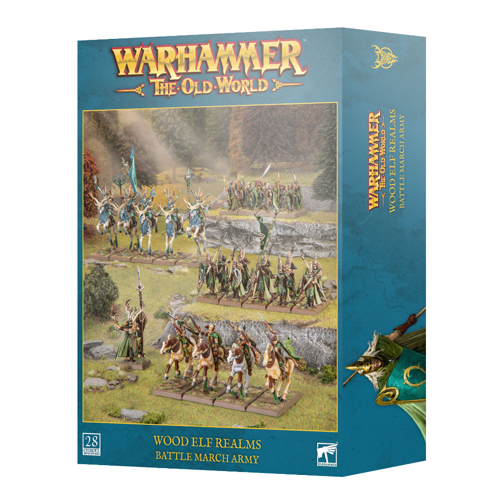 Wood Elf Realms: Battle March Army 1