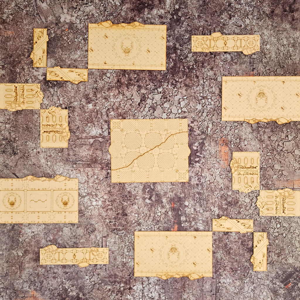 11th Edition Terrain Footprint Set 2