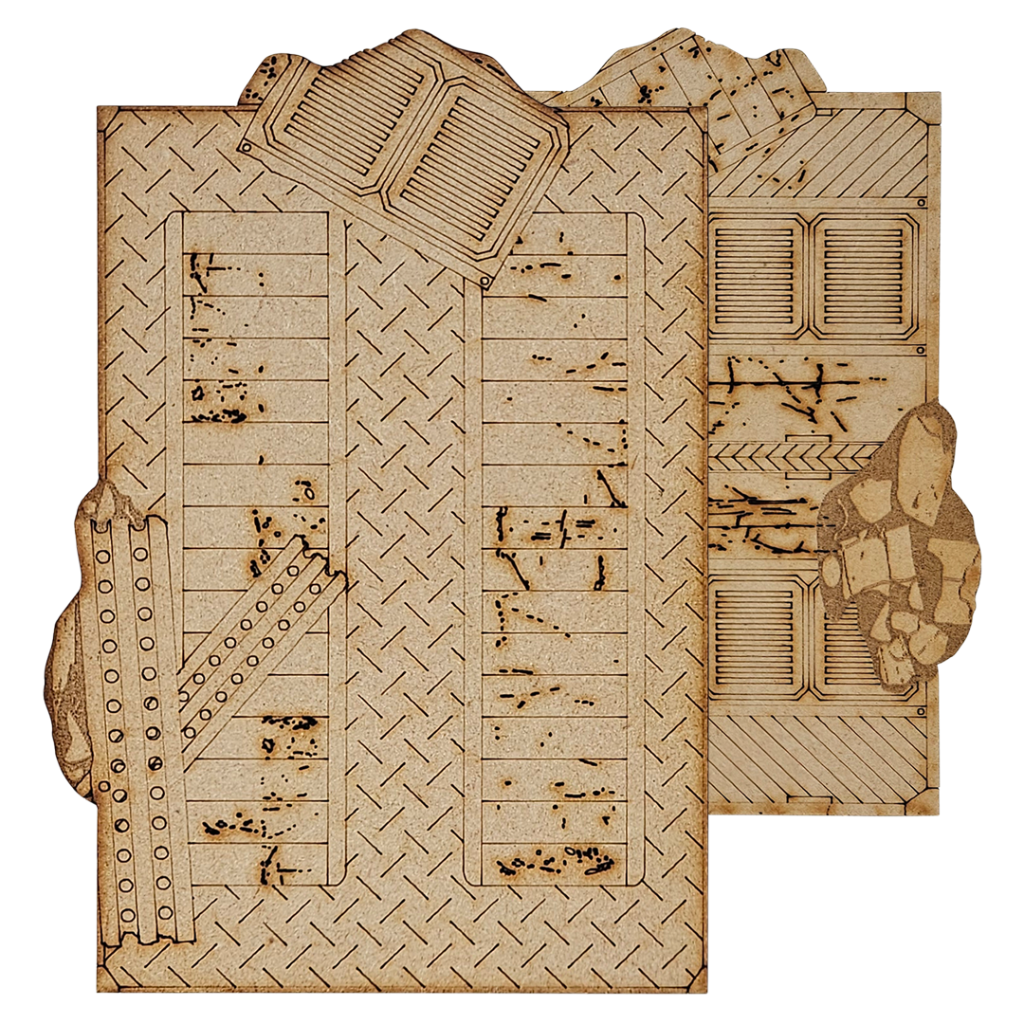 11th Edition Terrain Footprint Set 4