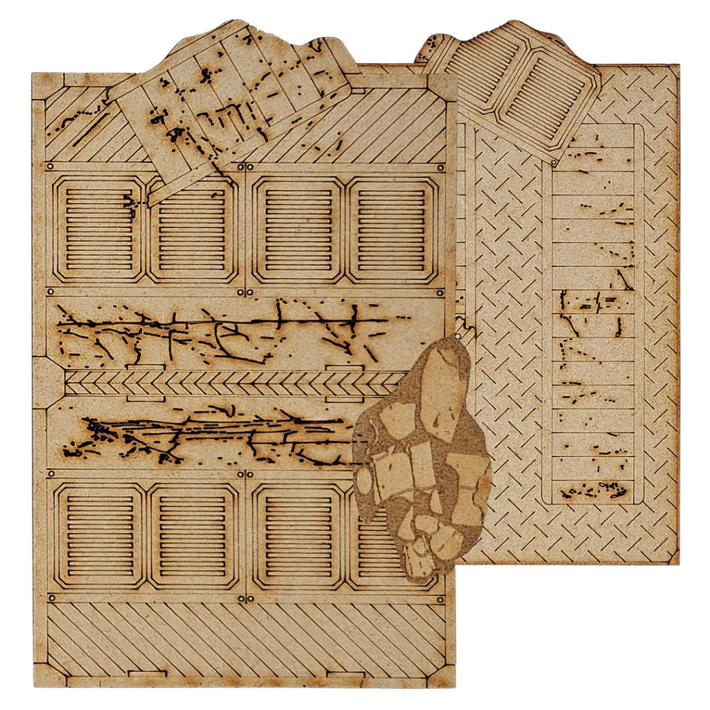 11th Edition Terrain Footprint Set 5
