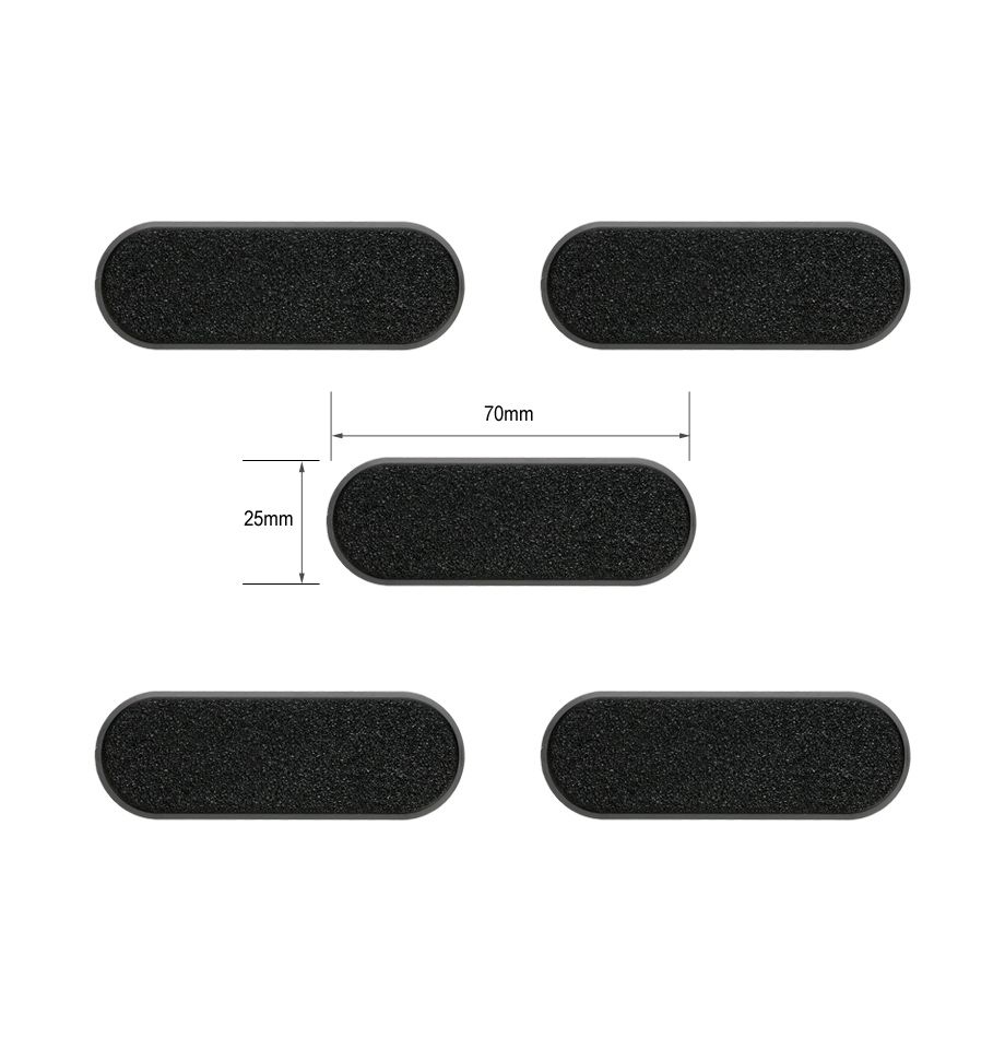 Citadel 70x25mm Oval/40K Bike Bases 1