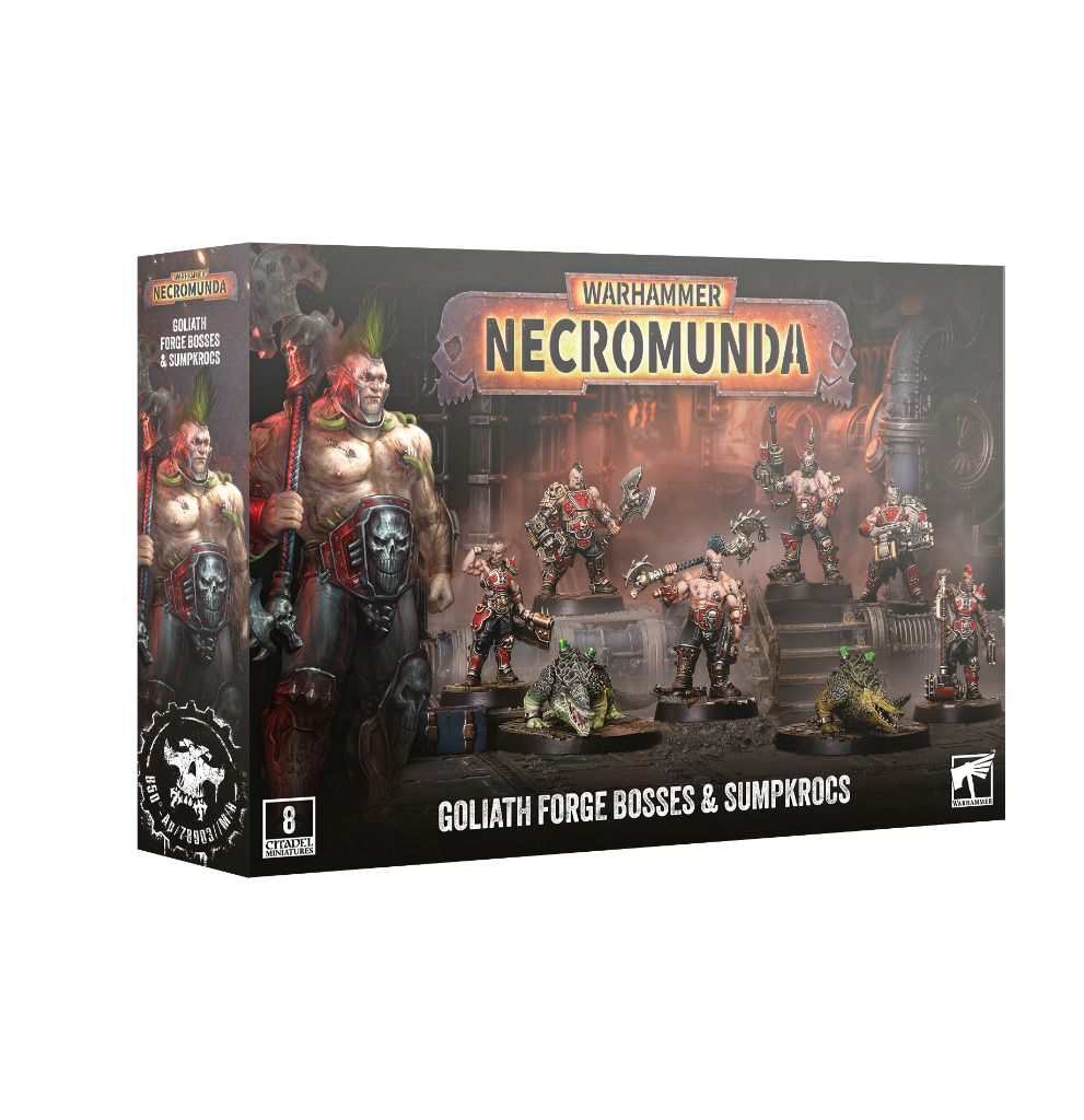 Necromunda: Goliath Forge Bosses & Sumpkrocs 1