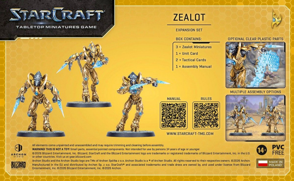 StarCraft: Zealot - Protoss - Expansion Set 6