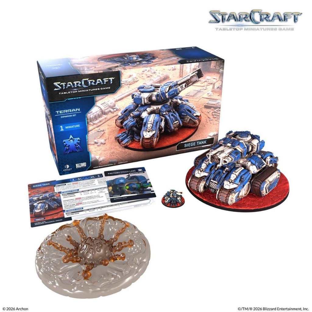 StarCraft: Siege Tank - Terran - Expansion Set 4
