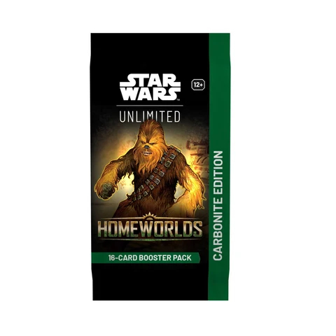 Star Wars: Unlimited - Homeworlds Carbonite Booster 2