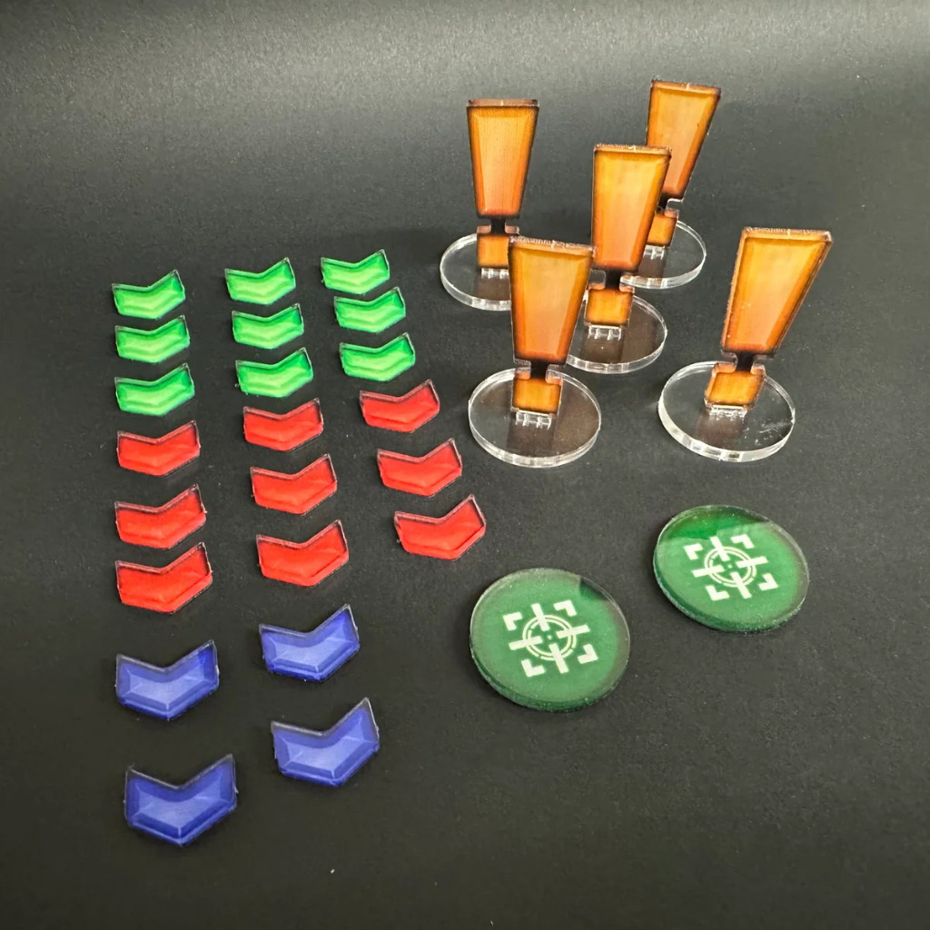 BLKOUT: Acrylic Token Set 1