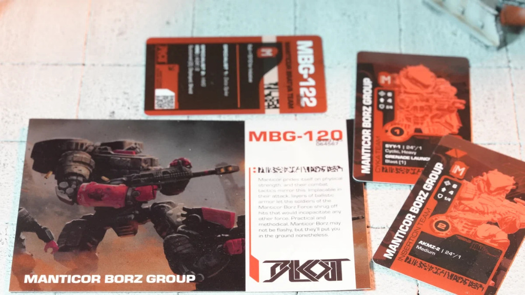 BLKOUT: MANTICOR - Borz Group Force 5