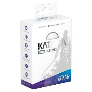 Ultimate Guard - Katana Sleeves - Standard Size - White 100 Pack 1