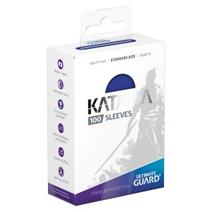 Ultimate Guard - Katana Sleeves - Standard Size - Blue 100 Pack 1