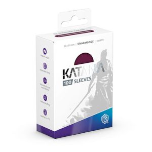 Ultimate Guard - Katana Sleeves - Standard Size - Radiant Plum 100 Pack 1