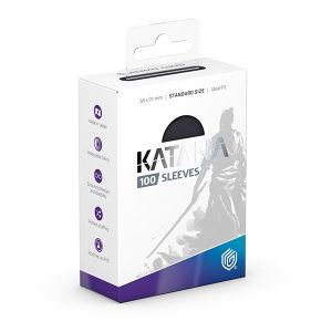 Ultimate Guard - Katana Sleeves - Standard Size - Obsidian Shard 100 pack 1