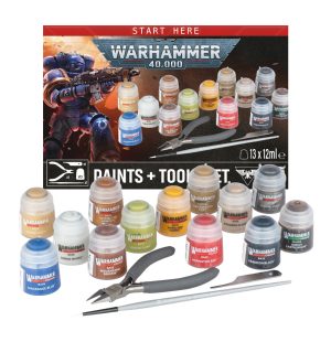 Warhammer 40000: Paints & Tools 1